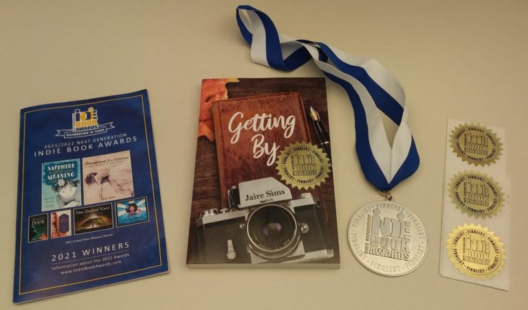 Book Award: Getting By Named A Finalist!